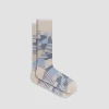 Geometric Mid-Calf Socks