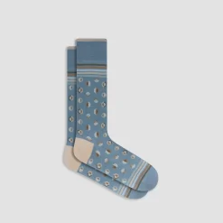 Geometric Mid-Calf Socks