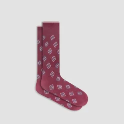 Geometric Mid-Calf Socks