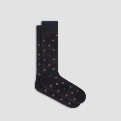 Geometric Mid-Calf Socks