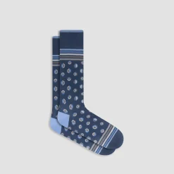 Geometric Mid-Calf Socks