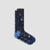 Geometric Mid-Calf Socks
