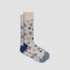 Geometric Mid-Calf Socks