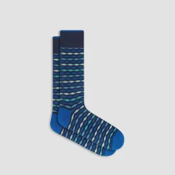 Geometric Mid-Calf Socks