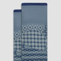 Geometric Mid-Calf Socks
