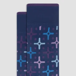 Geometric Mid-Calf Socks