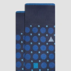 Geometric Mid-Calf Socks