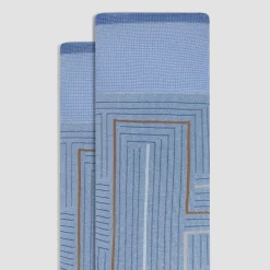 Geometric Mid-Calf Socks