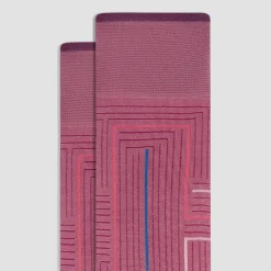 Geometric Mid-Calf Socks