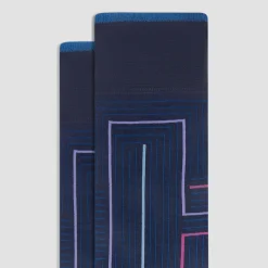 Geometric Mid-Calf Socks