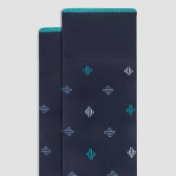 Geometric Mid-Calf Socks