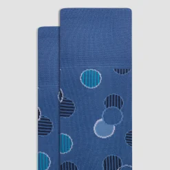 Geometric Mid-Calf Socks