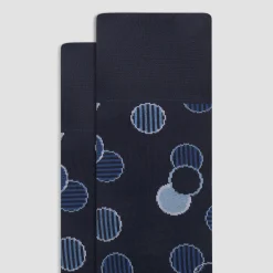 Geometric Mid-Calf Socks