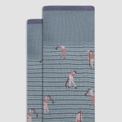 Golfer Mid-Calf Socks