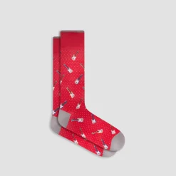 Guitar Mid-Calf Socks