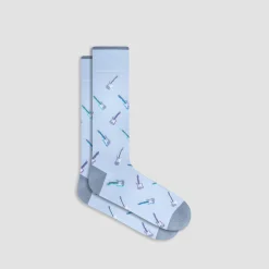 Guitar Mid-Calf Socks