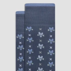 Heart & Arrow Mid-Calf Socks