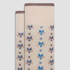 Heart & Arrow Mid-Calf Socks