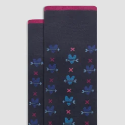 Heart & Arrow Mid-Calf Socks