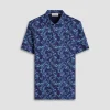 Hendrix Hawaiian Print Polo Shirt
