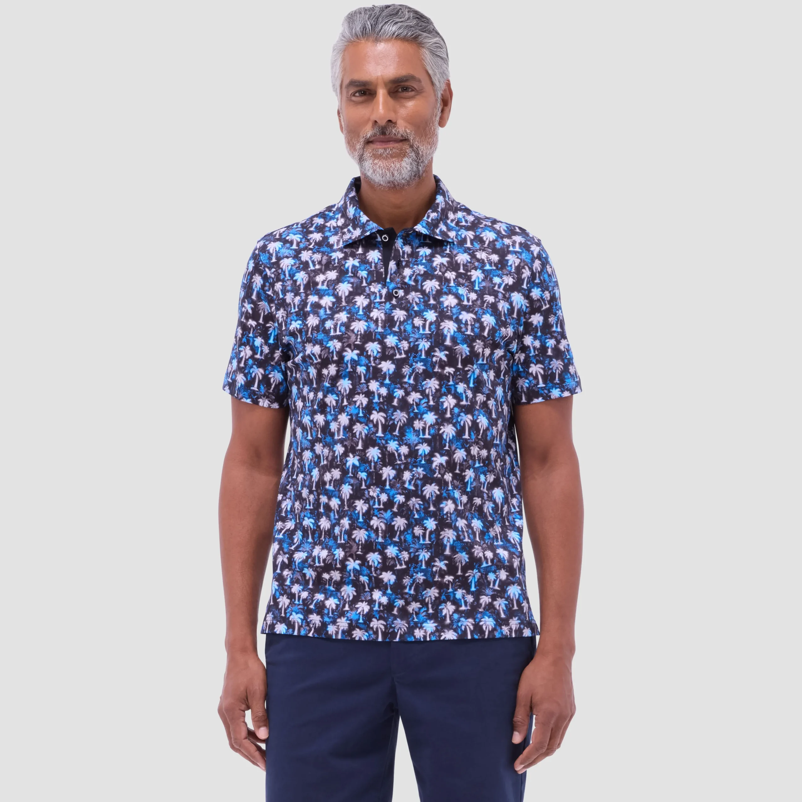 Hendrix Palm Tree Polo Shirt