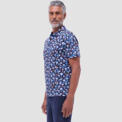 Hendrix Palm Tree Polo Shirt