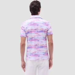 Hendrix Watercolor Abstract Polo Shirt