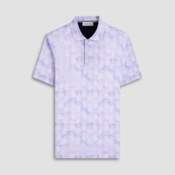 Hendrix Watercolor Palm Tree Polo Shirt