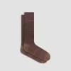 Interrupted Stripe Mid-Calf Socks