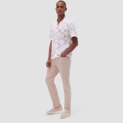 Jackson Abstract Wave Camp Shirt