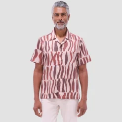 Jackson Abstract Zebra Camp Shirt