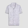 Jackson Irregular Stripe Camp Shirt