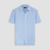 Jackson Solid Linen Camp Shirt