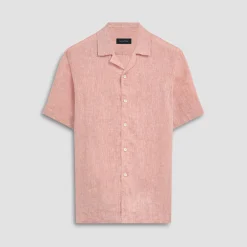 Jackson Solid Linen Camp Shirt