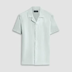 Jackson Solid Linen Camp Shirt