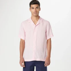 Jackson Solid Linen Camp Shirt