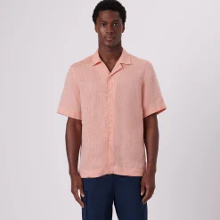 Jackson Solid Linen Camp Shirt
