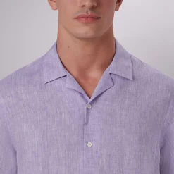Jackson Solid Linen Camp Shirt
