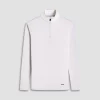 Jacquard Performance Quarter-Zip Pullover