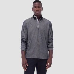 Jacquard Performance Quarter-Zip Pullover