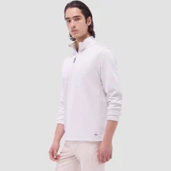 Jacquard Performance Quarter-Zip Pullover