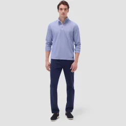 Jacquard Performance Quarter-Zip Pullover