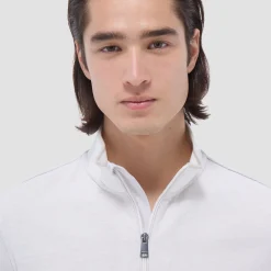 Jacquard Performance Quarter-Zip Pullover