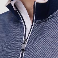 Jacquard Performance Quarter-Zip Pullover