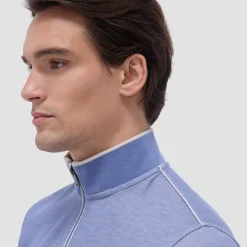 Jacquard Performance Quarter-Zip Pullover