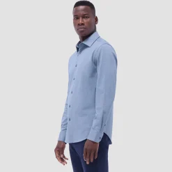 James Diagonal Twill Print OoohCotton Shirt