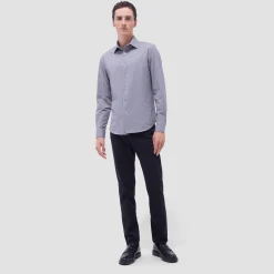 James Diagonal Twill Print OoohCotton Shirt