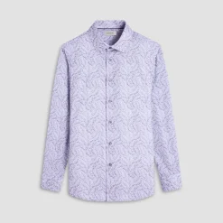 James Leaf Print OoohCotton Shirt
