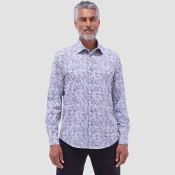 James Leaf Print OoohCotton Shirt