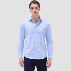 James Leaf Print OoohCotton Shirt